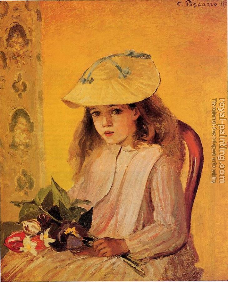 Camille Pissarro : Portrait of Jeanne, the Artist's Daughter